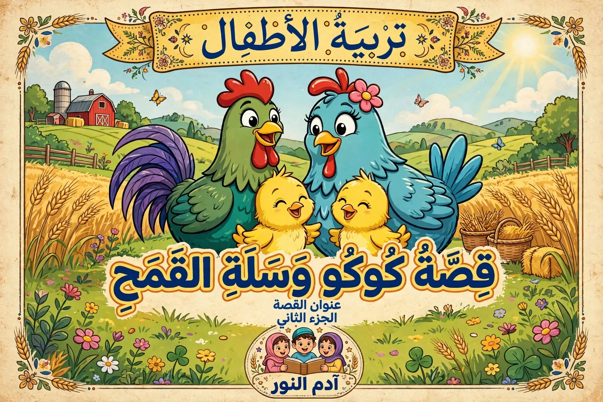 تربية الأطفال"كوكو وسلة القمح